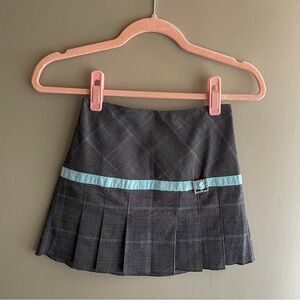 Vintage 2000s Pleated Mini Skirt
